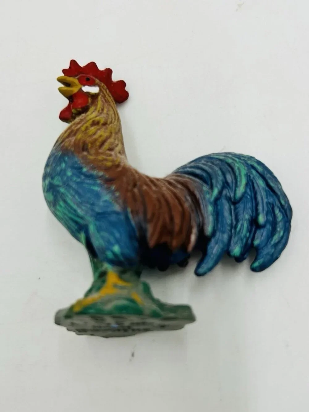 Schleich Vintage Farmyard Animals Chicken Rooster Retired Lot of 3 Germany